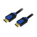 Miniatyrbillede 1 af 2: HDMI-kabel LogiLink Blå Sort Blå/Sort 15 m