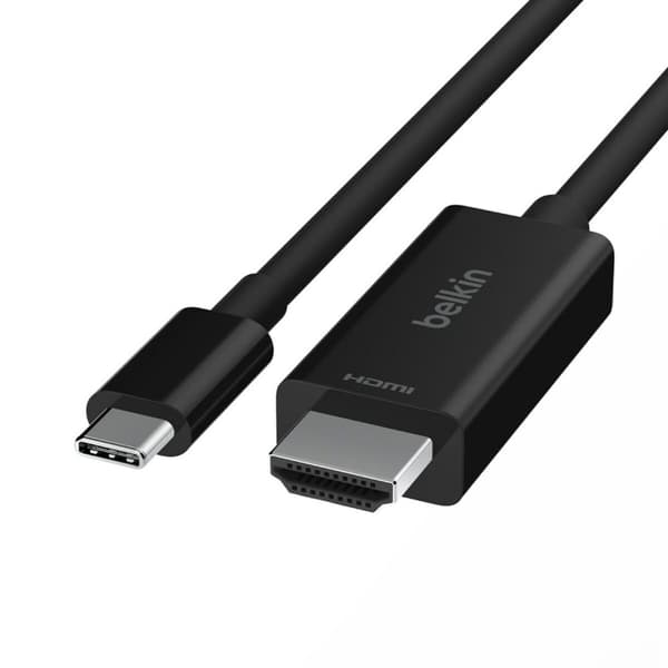 USB-C til HDMI-kabel Belkin AVC012bt2MBK Sort 2 m