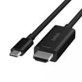 Miniatyrbillede 4 af 4: USB-C til HDMI-kabel Belkin AVC012bt2MBK Sort 2 m