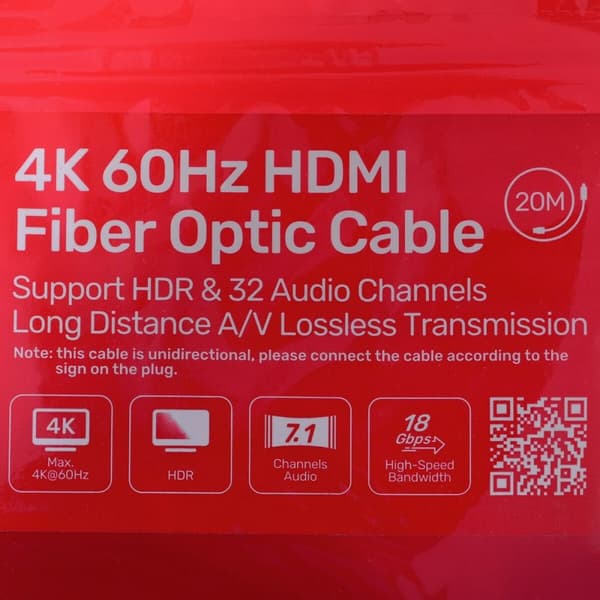 HDMI-kabel Unitek C11072BK-20M 20 m