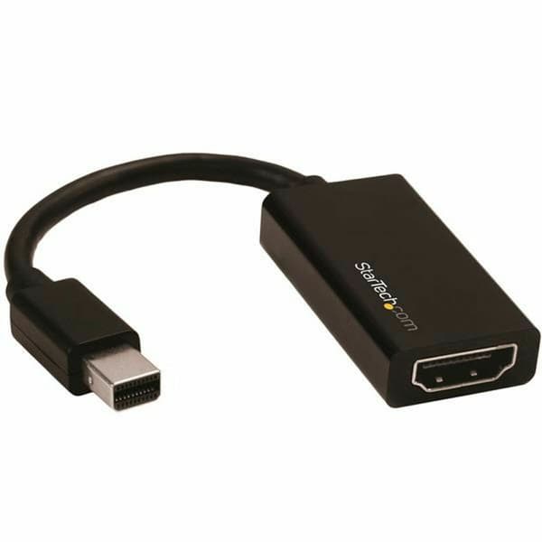 Mini DisplayPort til DisplayPort-adapter HDMI Startech MDP2HD4K60S Sort 4K Ultra HD