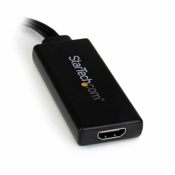 HDMI til VGA Startech VGA2HDU Sort