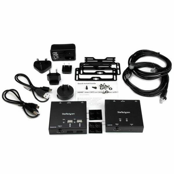 HDMI Adapter Startech ST121USBHD WUXGA Sort 50 m