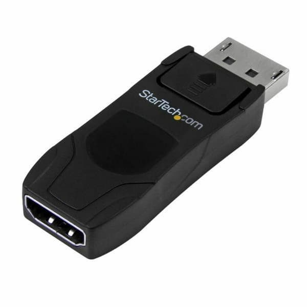 DisplayPort til HDMI-adapter Startech DP2HD4KADAP 4K Ultra HD Sort Hvid Cyan