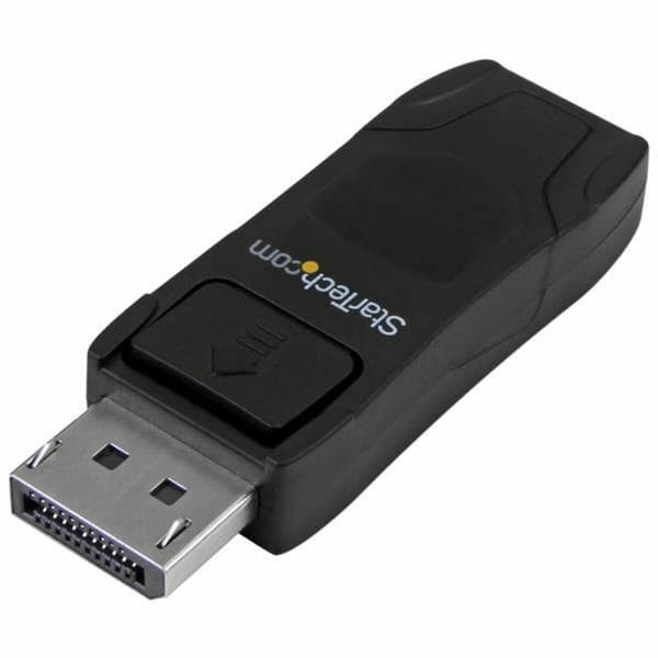 DisplayPort til HDMI-adapter Startech DP2HD4KADAP 4K Ultra HD Sort Hvid Cyan