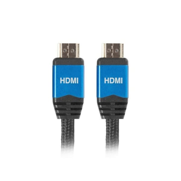 HDMI-kabel Lanberg CA-HDMI-20CU-0030-BL Sort 3 m 4K Ultra HD Han-stik/Han-stik