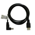 Miniatyrbillede 2 af 2: HDMI-kabel Savio CL-04 Vinklet Sort 1,5 m