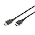 Miniatyrbillede 1 af 2: HDMI-kabel Digitus by Assmann AK-330107-100-S Sort 10 m