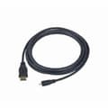 Miniatyrbillede 1 af 3: HDMI til micro HDMI kabel GEMBIRD CC-HDMID-6 Sort 1,8 m