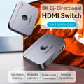 Miniatyrbillede 2 af 5: HDMI-kommutator Vention AKPH0 Grå 1 m
