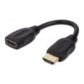 Miniatyrbillede 1 af 4: HDMI-kabel Manhattan 354523 Sort