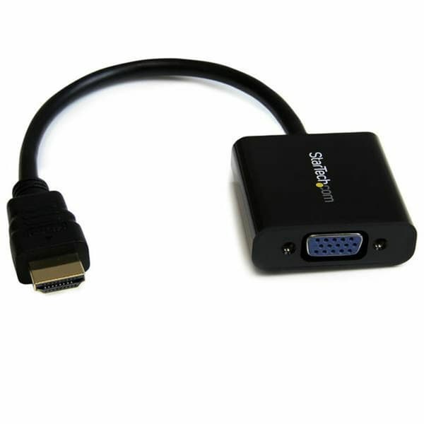 HDMI til VGA Startech HD2VGAE2 Sort