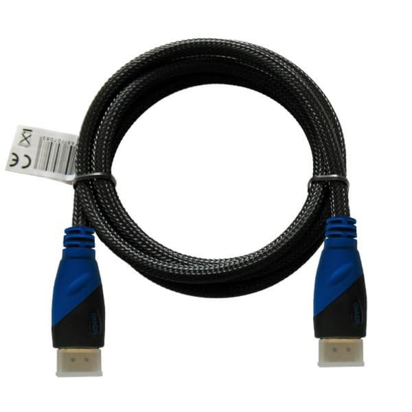 HDMI-kabel Savio CL-02 Blå Sort 1,5 m