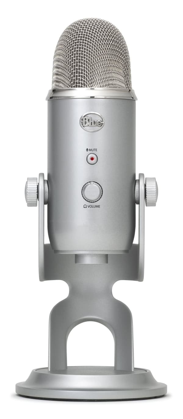 Blue - Microphone Yeti Silver (PC)