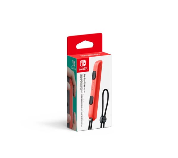 Nintendo Switch Joy-Con Controller Strap (Neon Red) (Nintendo Switch)
