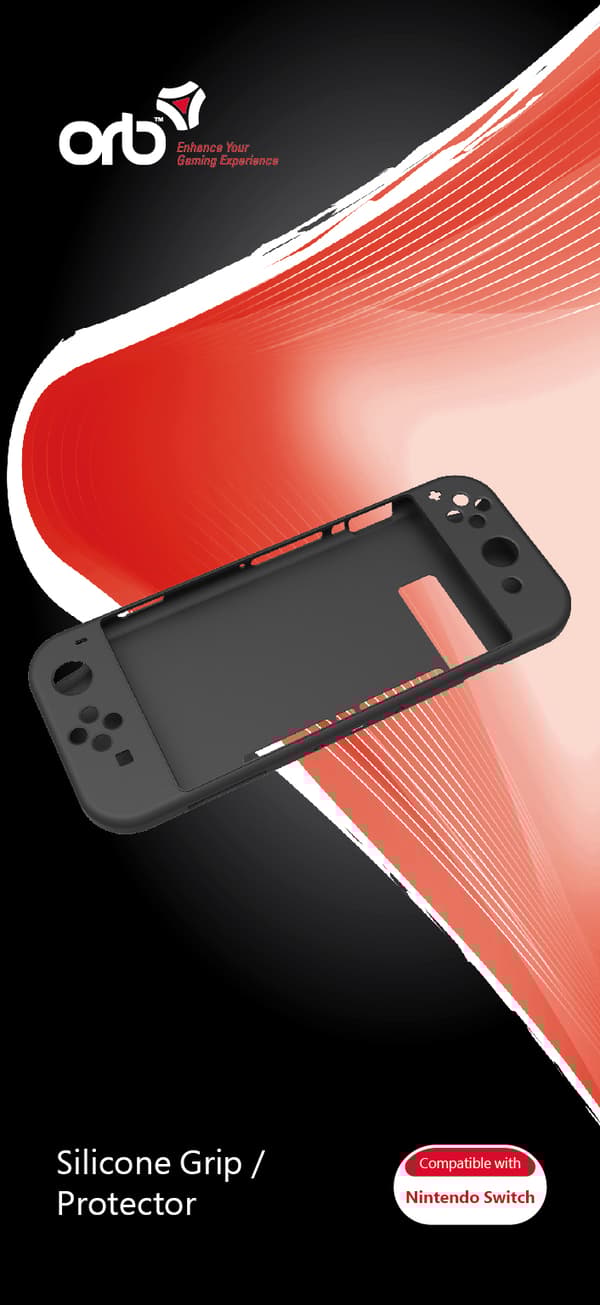 Nintendo Switch - Silicone Grip / Protector (ORB) (Nintendo Switch)