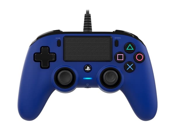Nacon Compact Controller (Blue) (PlayStation 4)