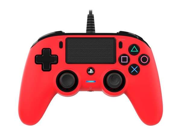 Nacon Compact Controller (Red) (PlayStation 4)