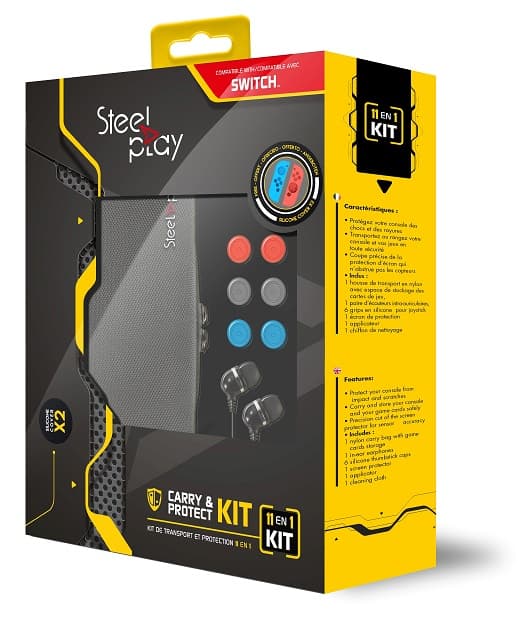 Steelplay Kit Carry  Protect (Nintendo Switch)