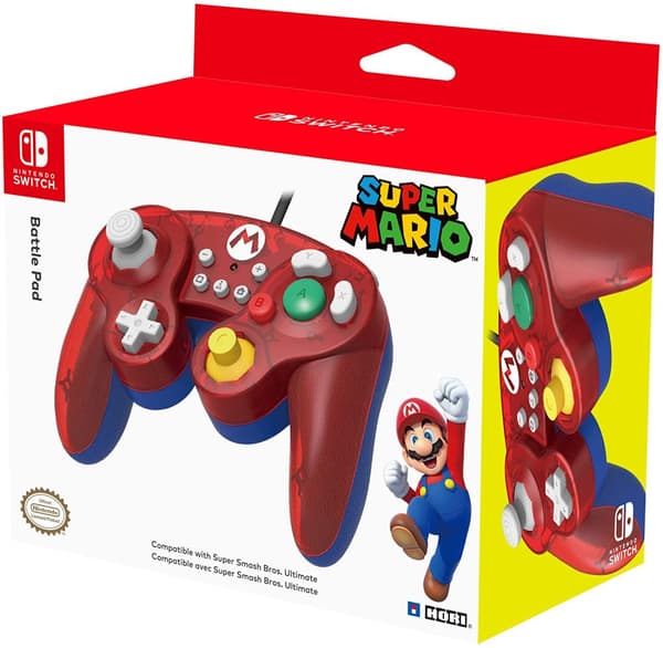 Super Smash Bros Gamepad - Mario (Nintendo Switch)