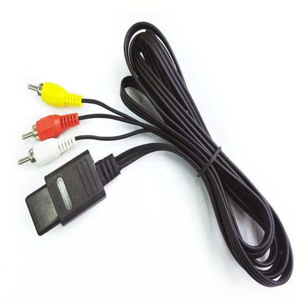 Videokabel / AV-kabel 1,8 meter - kompatibelt med Nintendo 64 og GameCube