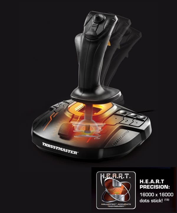 Thrustmaster - T.16000M Joystick (Green) (PC)