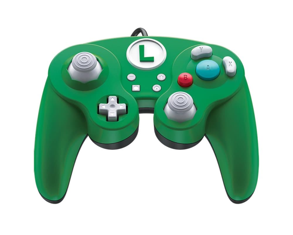 Luigi Fight Pad Pro Nintendo Switch Kontroller - Grønn