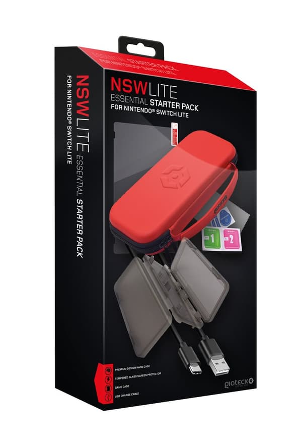 Gioteck Nintendo Switch Lite Essential Starter Pack (Nintendo Switch)