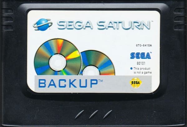 Backup memory (3e Parts) - Saturn (begagnad)