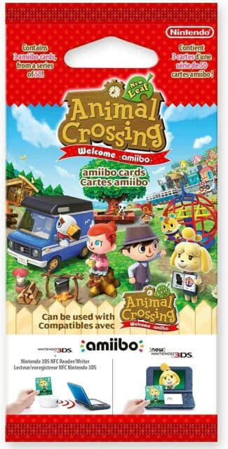 Animal Crossing New Leaf: Welcome amiibo! - Amiibo Cards (3pcs) (Nintendo Switch)