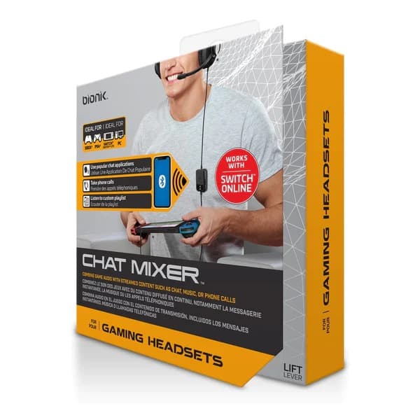 Bionik Chat Mixer For Nintendo Switch, Switch Lite, Ps5, Ps4, Xbox X/s  One