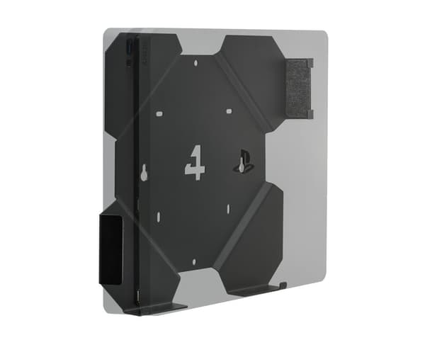 Vægbeslag Bundle til PS4 Slim - Sort