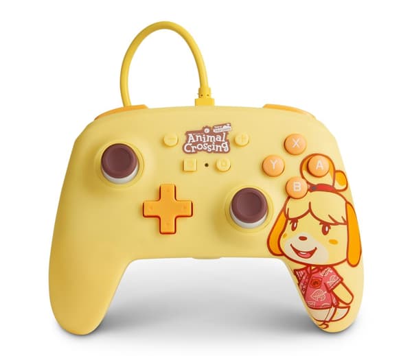 PowerA Enhanced Wired Controller For Nintendo Switch  Animal Crossing: Isabelle (Nintendo Switch)