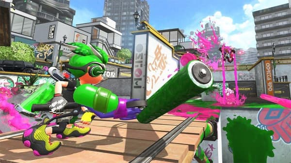 Nintendo Splatoon 2 Standard tyska, engelska Nintendo Switch