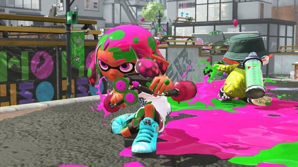 Nintendo Splatoon 2 Standard tyska, engelska Nintendo Switch