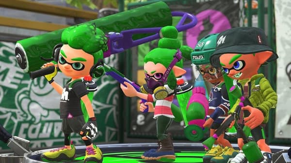 Nintendo Splatoon 2 Standard tyska, engelska Nintendo Switch