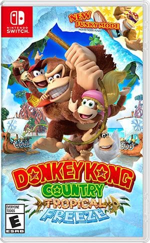 Nintendo Donkey Kong Country Tropical Freeze -standardi Nintendo Switch