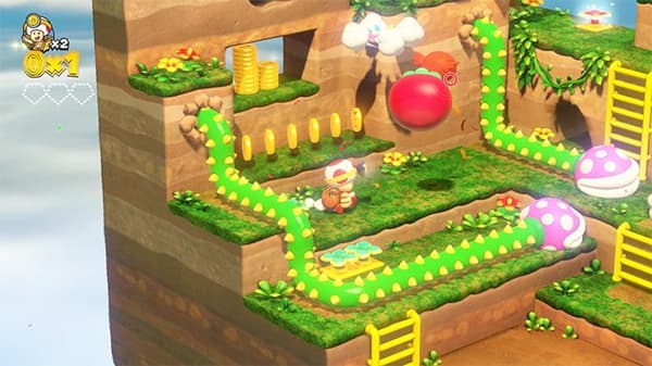 Captain Toad Treasure Tracker - Nintendo Switch - Tysk (2523640)