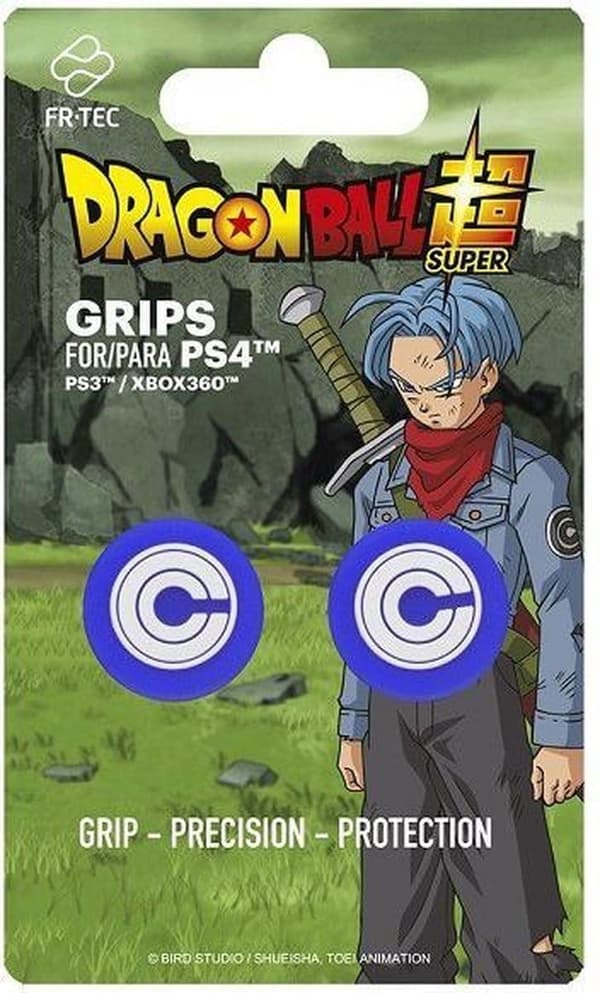 Fr-tec Dragon Ball Super Thumb Grips - Capsule Corp