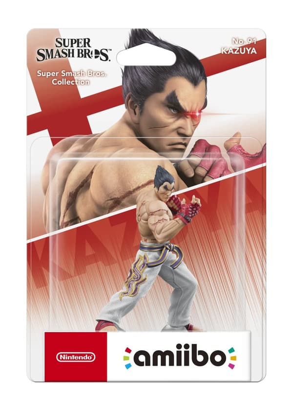 Amiibo Figurine - Kazuya (NO.91) (Super Smash Collection) - Amiibo