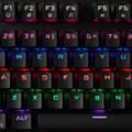 Pikkukuva 5 / 8: Nedis GKBD400BKUS mekaaninen pelinäppäimistö RGB-taustavalo Us International Metal Design