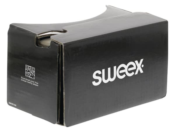 Sweex SWVR100 Virtual Reality Glasögon Svart
