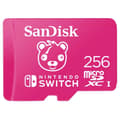 Miniatyrbillede 1 af 2: Sandisk MicroSDXC Extreme Gaming 256GB Nintendo Licenseret Fortnite Cuddle Team