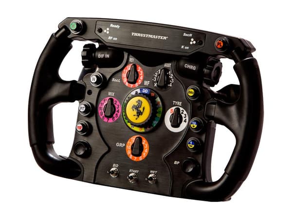 Thrustmaster Ferrari F1 Black RF Steering Wheel Analog PC, Playstation 3