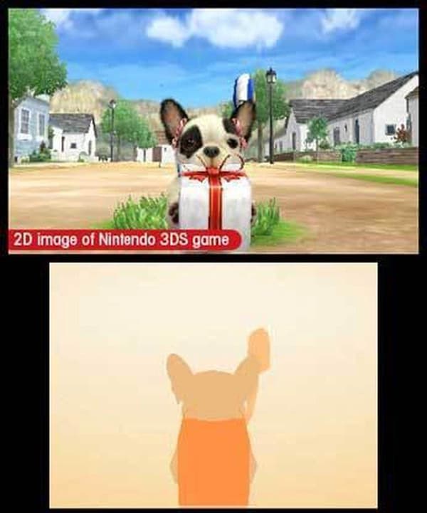 3DS-spel Nintendogs Golden Retriever + Cats