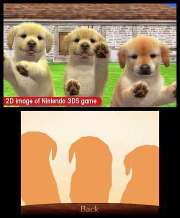 3DS-spel Nintendogs Golden Retriever + Cats
