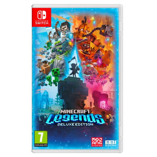 Nintendo Dlx Edition Switch Minecraft Legends Blå PAL