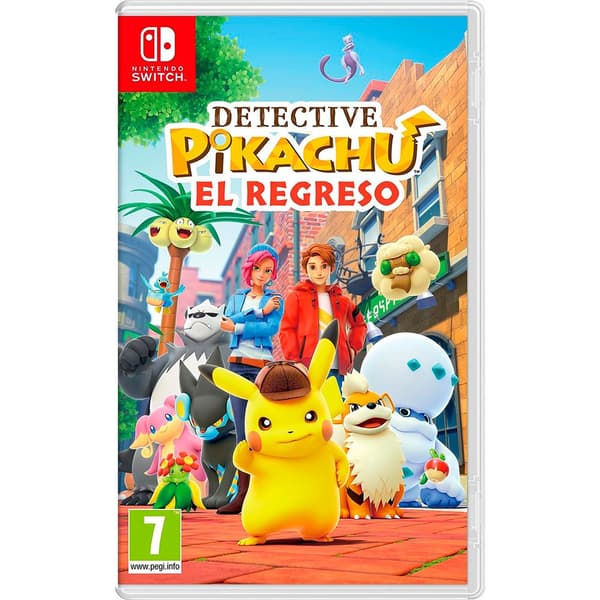 Nintendo Returnerar Spel Switch Detective Pikachu Flerfärgad PAL
