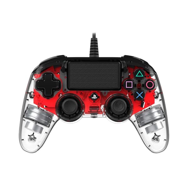 Nacon Wired Controller Crystal Red - Playstation 4