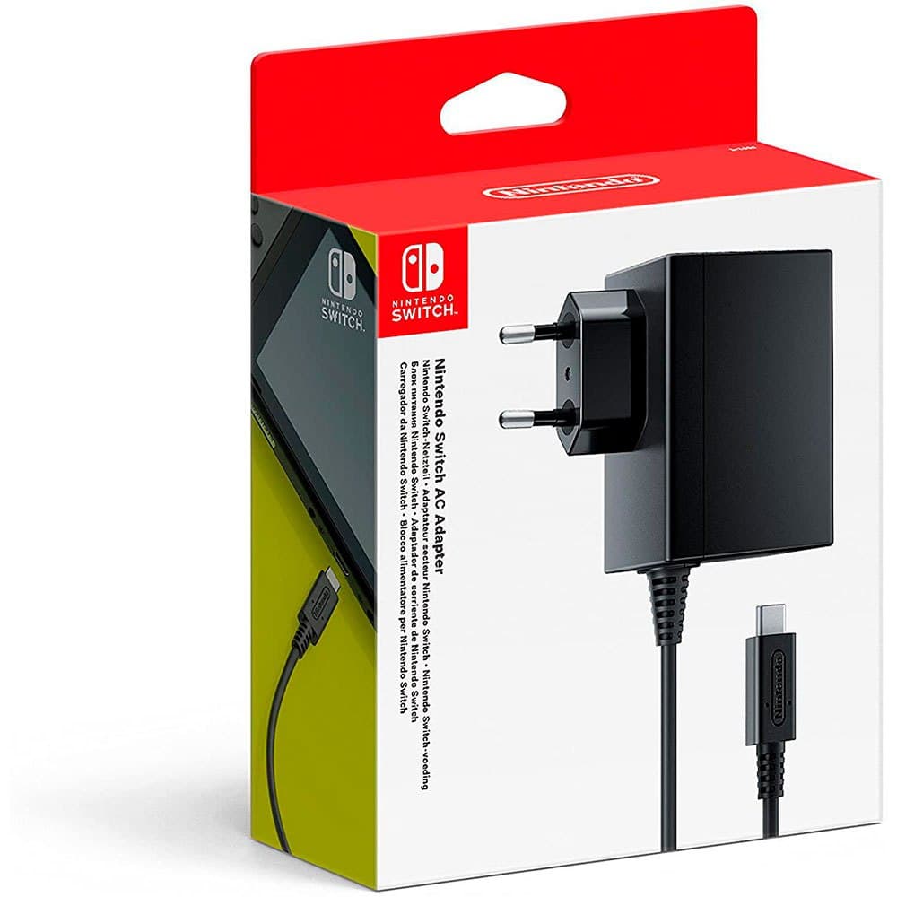 Nintendo Strömadapter Switch Svart CDON